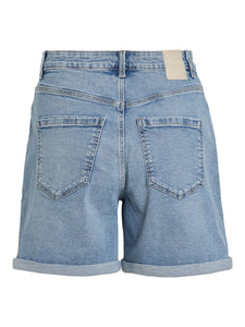 Short en jean taille haute