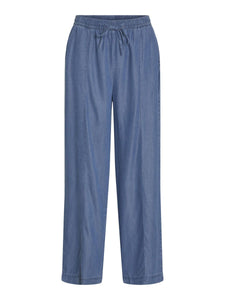 Pantalon aspect denim