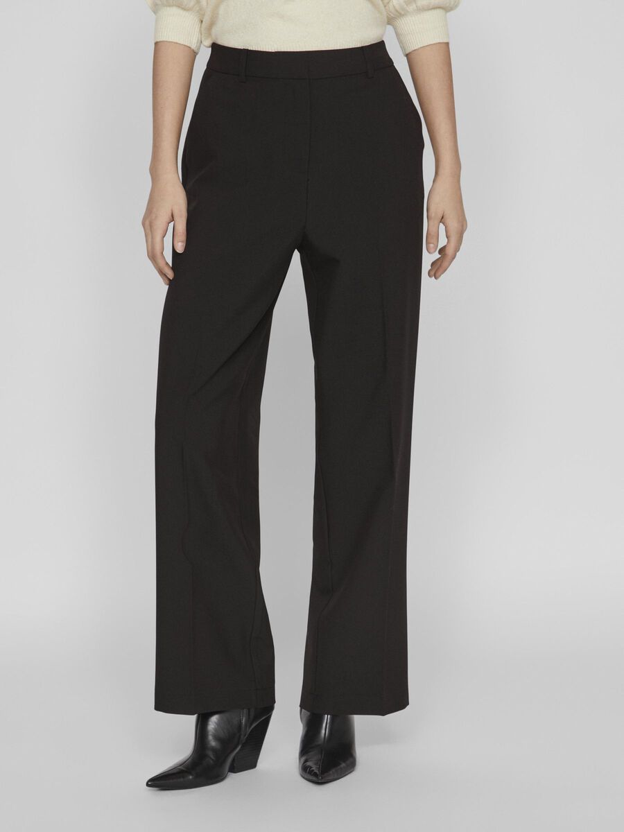 Pantalon de tailleur à taille haute