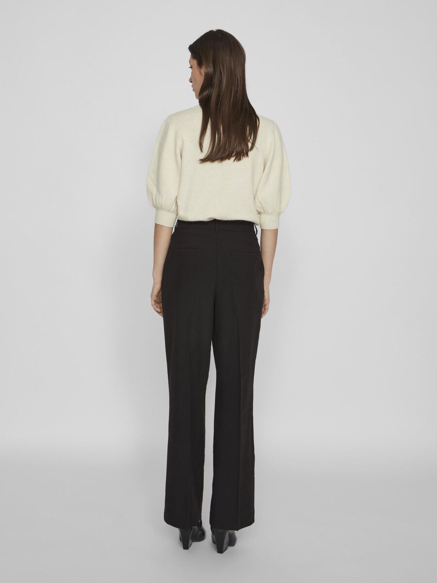 Pantalon de tailleur à taille haute