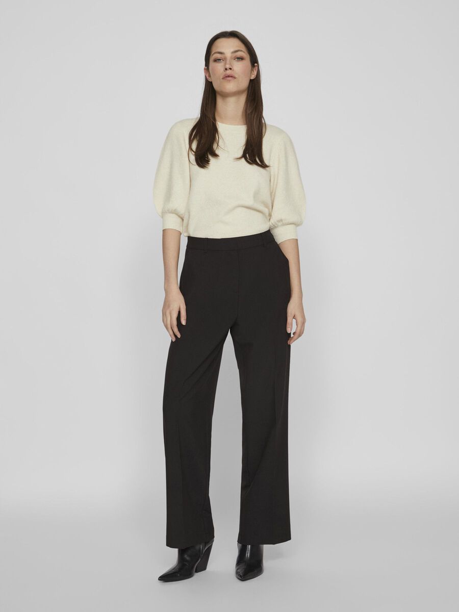 Pantalon de tailleur à taille haute