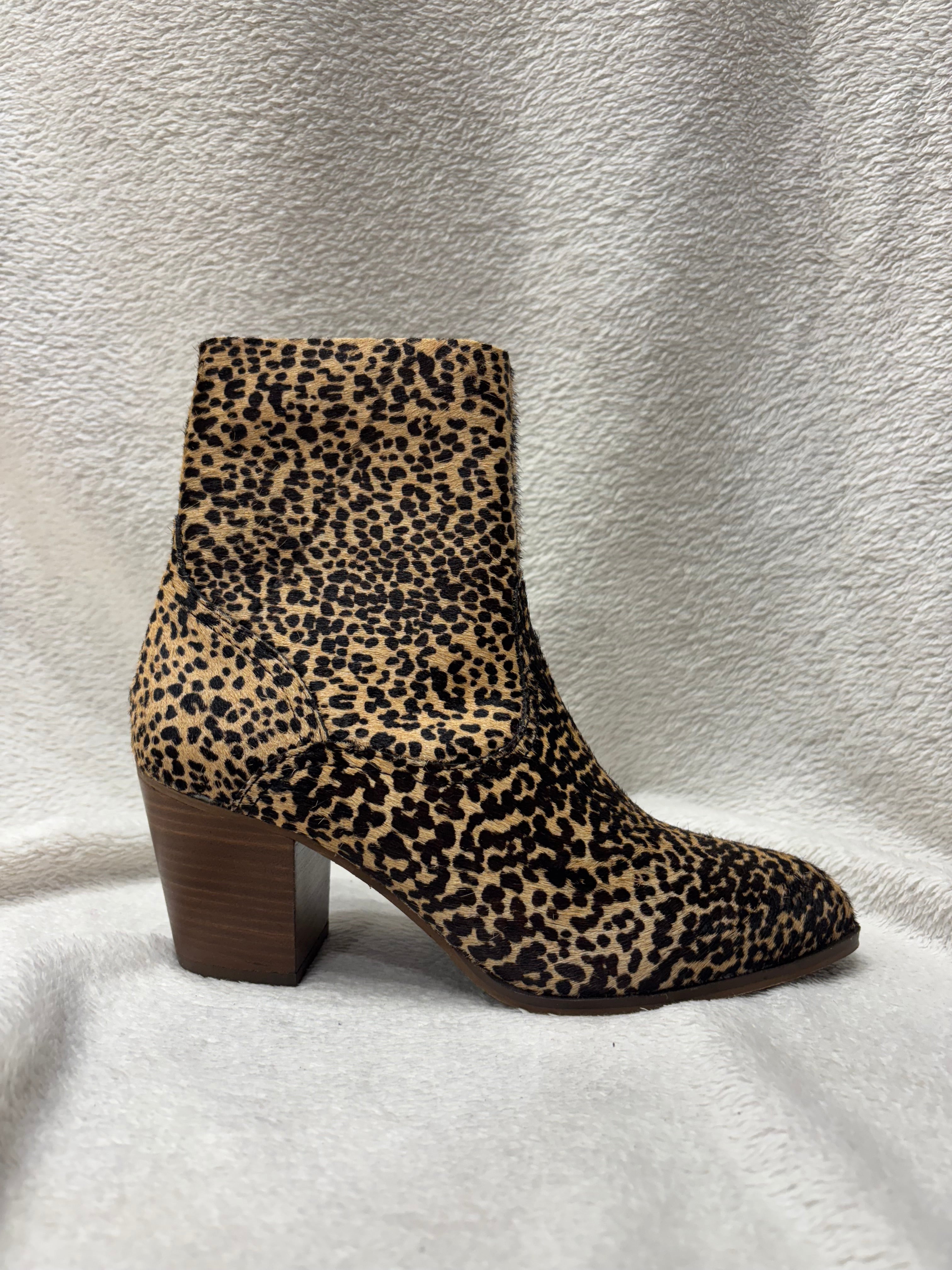 Bottines léopard