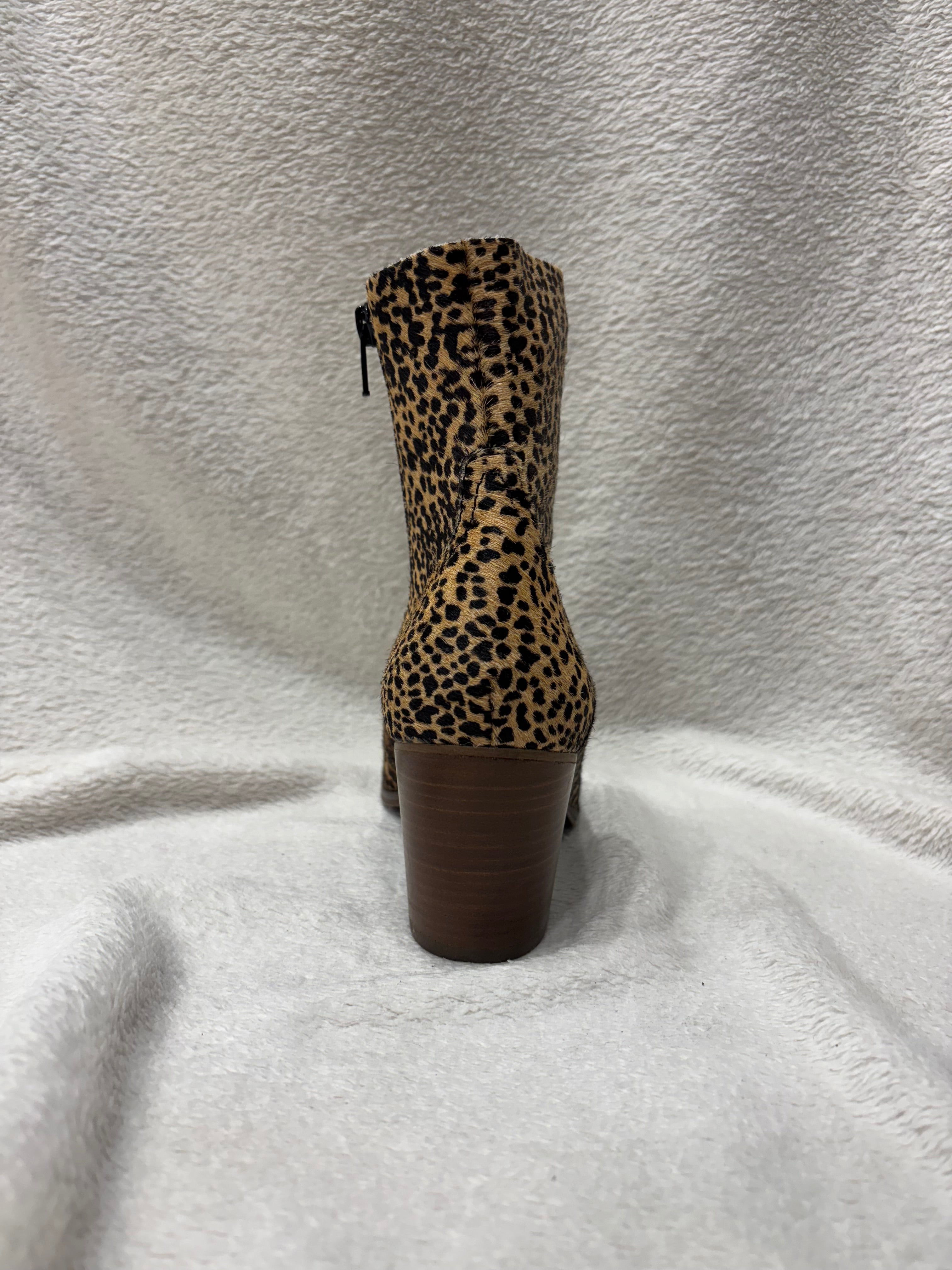Bottines léopard