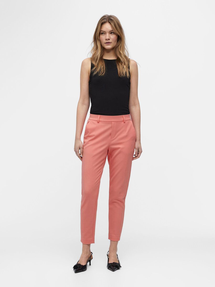 Pantalon croisé slim (+ coloris)