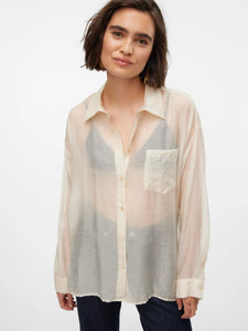 Chemise transparente