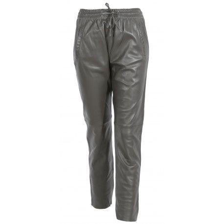 Pantalon jogpant en cuir véritable (+ coloris)