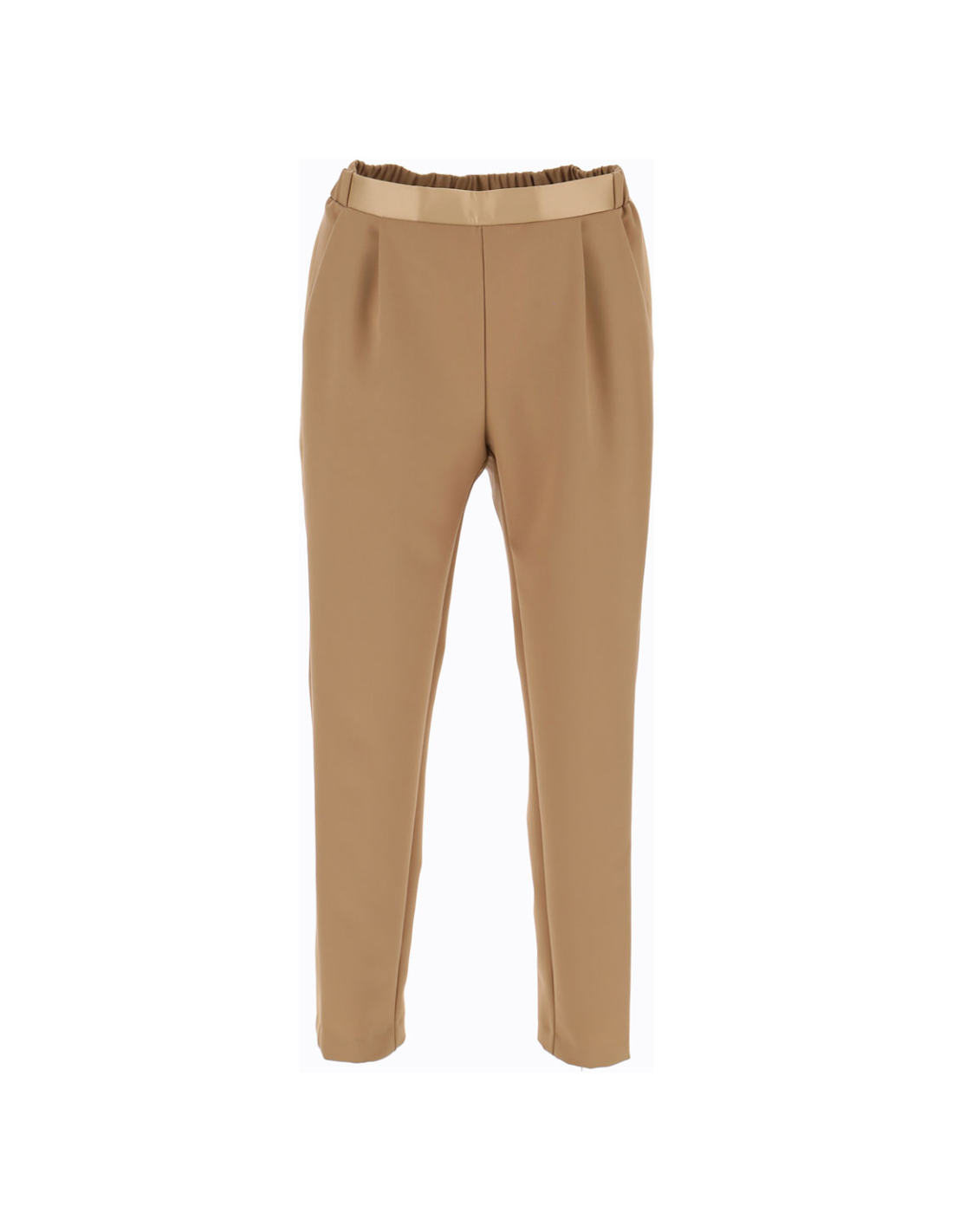 Pantalon de smoking forme carotte (coloris)