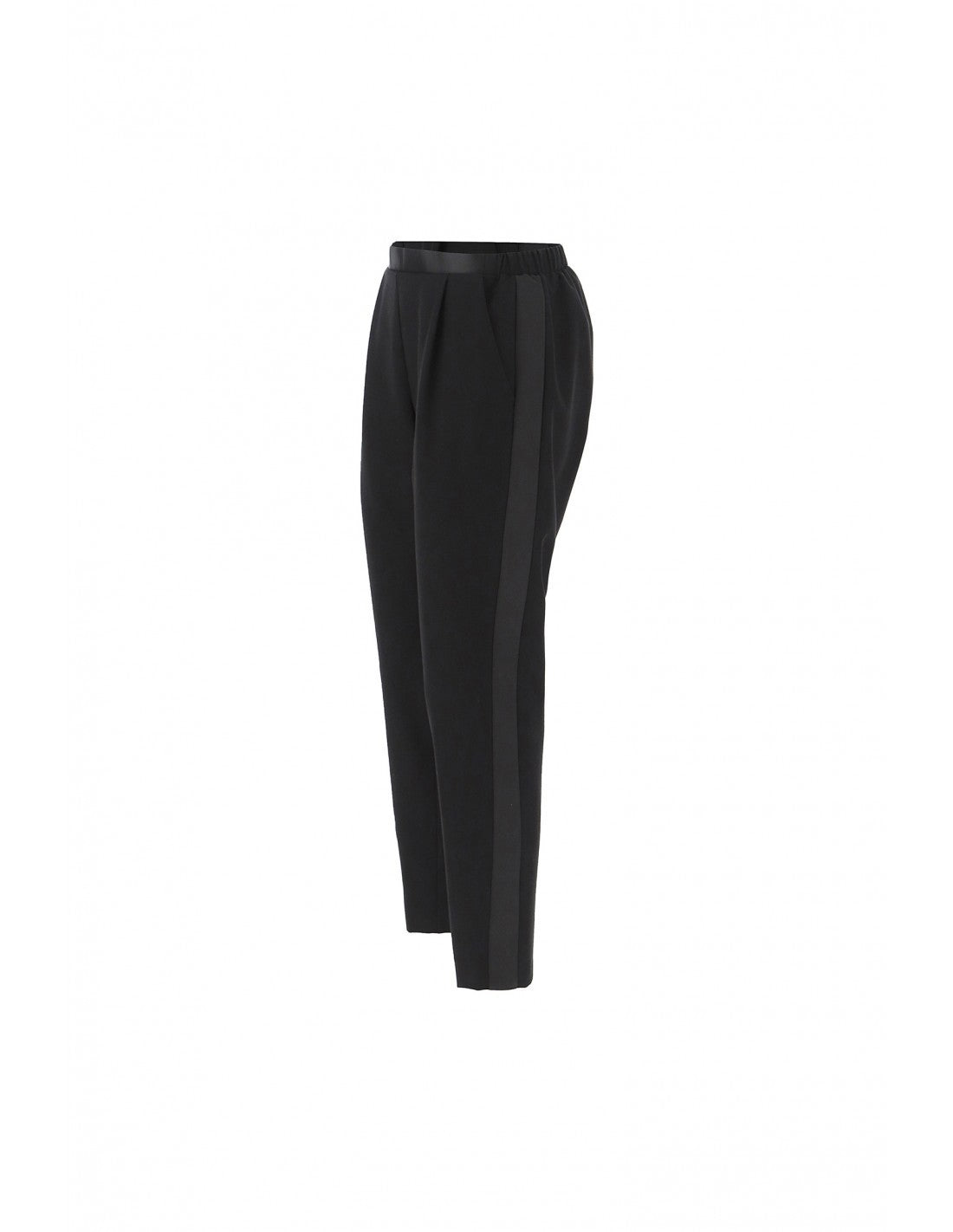 Pantalon de smoking forme carotte (coloris)